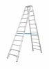 Drabina dwustronna ze stopniami R13 KRAUSE 2x12 stopni 136220